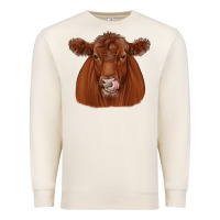 Sandshell red angus Premium Sweatshirt - JahusDesignShop