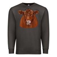 Smoke red angus Premium Sweatshirt - JahusDesignShop