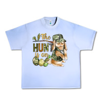 Grape Ice The Hunt Is On Urban Heavy Tee - BundleAndBundleShop