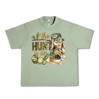 Oil Green The Hunt Is On Urban Heavy Tee - BundleAndBundleShop