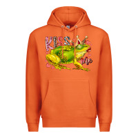 Carrot kiss me frog Premium Hoodie - RacoonDesign
