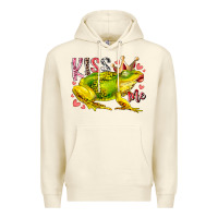 Sandshell kiss me frog Premium Hoodie - RacoonDesign
