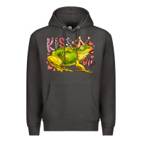 Smoke kiss me frog Premium Hoodie - RacoonDesign