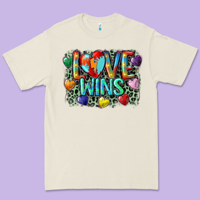 Love Wins Premium Tee Designed By Cowgirlartshop