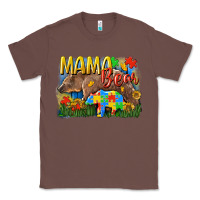 Chestnut Mama bear Autism Classic Tee - CowGirlArtShop