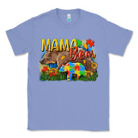 Colony Blue Mama bear Autism Classic Tee - CowGirlArtShop