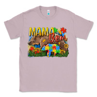 Lilac Mama bear Autism Classic Tee - CowGirlArtShop