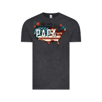 Vintage Black all american papa Vintage Tee - FaDigitalArtStudio