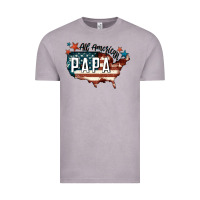 Vintage Zinc all american papa Vintage Tee - FaDigitalArtStudio