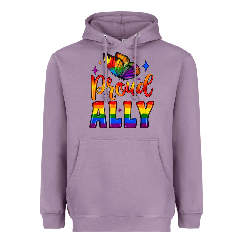 Proud Ally Heavyweight Hoodie by JahusDesignShop | Teevron