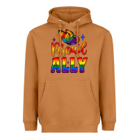 Meerkat proud ally Heavyweight Hoodie - JahusDesignShop