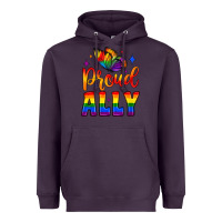 Plum proud ally Heavyweight Hoodie - JahusDesignShop