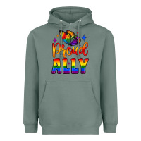 Sage proud ally Heavyweight Hoodie - JahusDesignShop