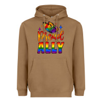 Toasted Coconut proud ally Heavyweight Hoodie - JahusDesignShop