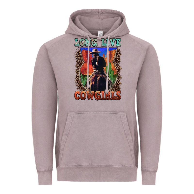 Long Live Cowgirls Vintage Hoodie by FaDigitalArtStudio | Teevron