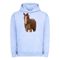 Pigment Grape Ice brown horse Urban Hoodie - RanaPortraitStore