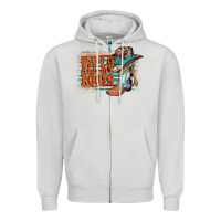 Dove Grey blame it all my roots Zipper Hoodie - AdoDesignShop