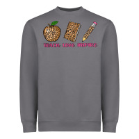 Storm teach love inspire leopard Heavyweight Sweatshirt - AdoDesignShop