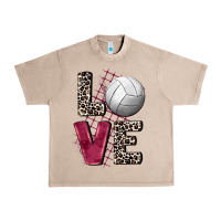 French Oak love volleyball Urban Heavy Tee - FaDigitalArtStudio