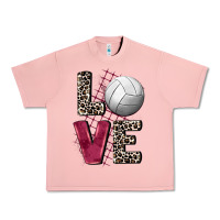 Salmon love volleyball Urban Heavy Tee - FaDigitalArtStudio