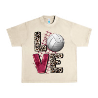 Sandshell love volleyball Urban Heavy Tee - FaDigitalArtStudio