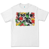 White Autism background Premium Tee - CowGirlArtShop