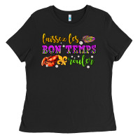 Black laissez les bon temps rouler olivia  (1) Ladies Tee - OliviaCreatesArt