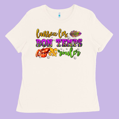 Laissez Les Bon Temps Rouler Olivia  (1) Ladies Tee Designed By Oliviacreatesart