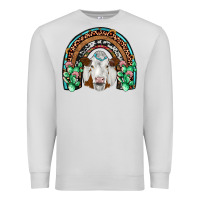 Dove Grey simmental  rainbow Premium Sweatshirt - JahusDesignShop