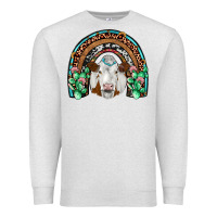 Oatmeal Heather simmental  rainbow Premium Sweatshirt - JahusDesignShop