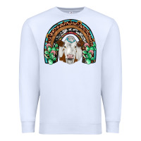 White simmental  rainbow Premium Sweatshirt - JahusDesignShop