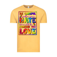 Vintage Mustard Be careful who you hate it could be someone you Vintage Tee - FaDigitalArtStudio