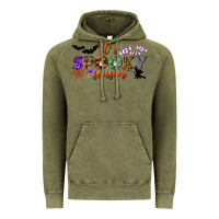 Vintage Olive it's spooky season Vintage Hoodie - BundleAndBundleShop