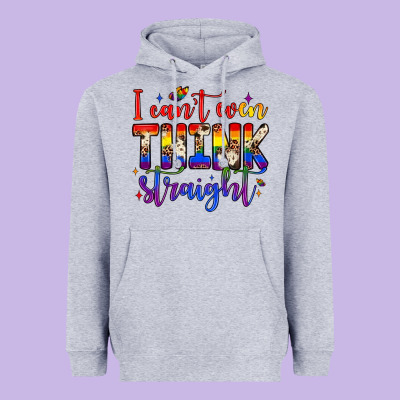 I Can't Even Think Straight Heavyweight Hoodie Designed By Jahusdesignshop