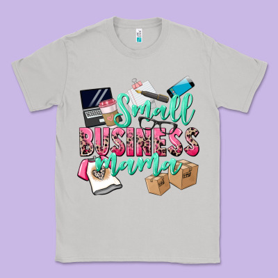 Small Business Mama Classic Tee Designed By Cowgirlartshop