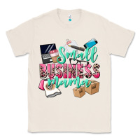 Natural Small Business Mama Classic Tee - CowGirlArtShop