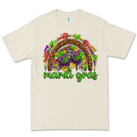 Bone Mardi Gras rainbow and masks Premium Tee - HowdyJamesFarm
