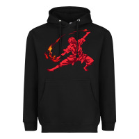 Black zuko Heavyweight Hoodie - DesigneFamous