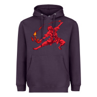 Plum zuko Heavyweight Hoodie - DesigneFamous