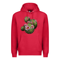 Cardinal arizona fishhook cacti Premium Hoodie - LillyAllenDesigns