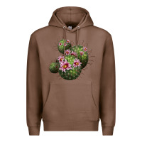 Chestnut arizona fishhook cacti Premium Hoodie - LillyAllenDesigns