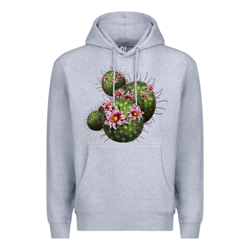 Arizona Fishhook Cacti Premium Hoodie by LillyAllenDesigns | Teevron