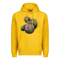 Lemon arizona fishhook cacti Premium Hoodie - LillyAllenDesigns