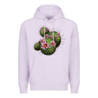 Lilac arizona fishhook cacti Premium Hoodie - LillyAllenDesigns