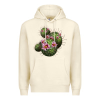 Sandshell arizona fishhook cacti Premium Hoodie - LillyAllenDesigns