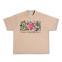 Burro peace love easter bunny Urban Heavy Tee - FaDigitalArtStudio