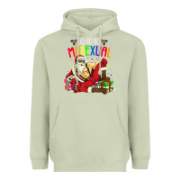 Matcha mens ho ho ho mosexual Heavyweight Hoodie - DesigneFamous