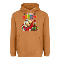 Meerkat mens ho ho ho mosexual Heavyweight Hoodie - DesigneFamous