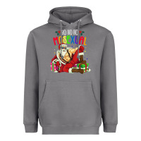Storm mens ho ho ho mosexual Heavyweight Hoodie - DesigneFamous