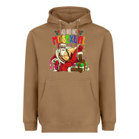 Toasted Coconut mens ho ho ho mosexual Heavyweight Hoodie - DesigneFamous